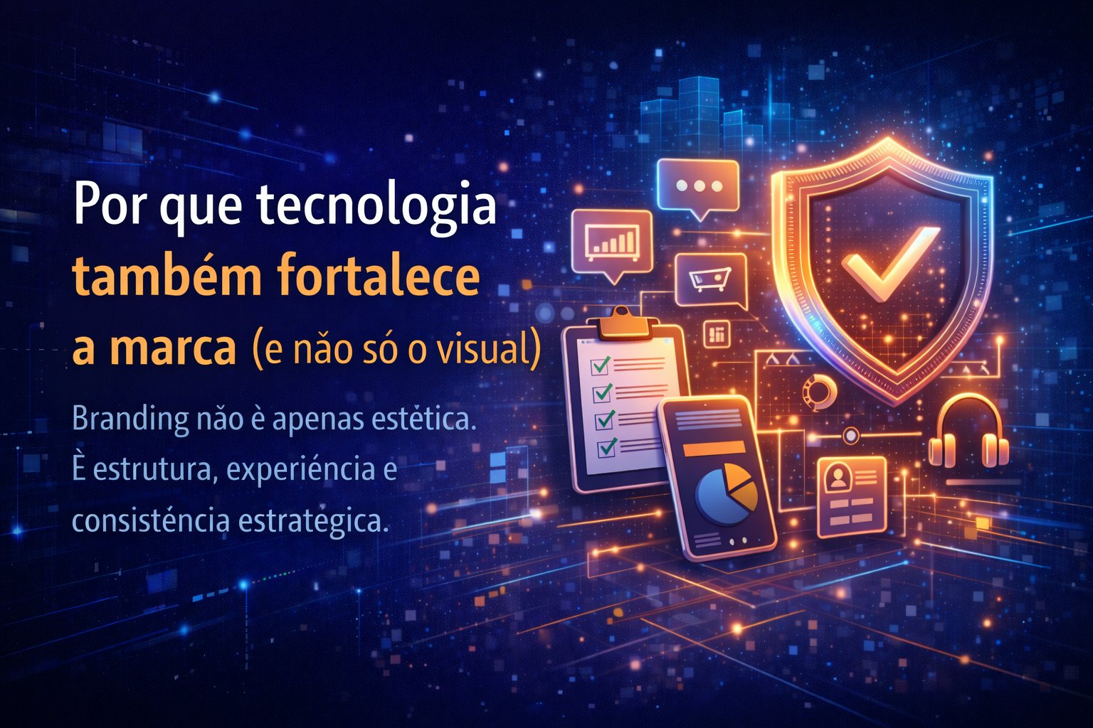 Por que tecnologia também fortalece a marca (e não só o visual)